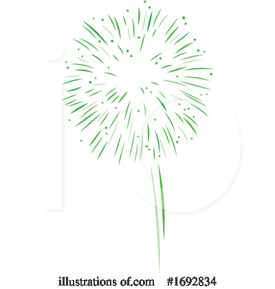 Fireworks Clipart #1692834 by Vector Tradition SM