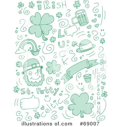 Royalty-Free (RF) St Patricks Clipart Illustration by Cory Thoman - Stock Sample #69007
