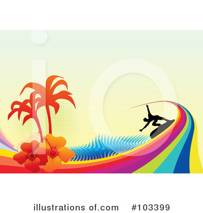 Surfing Clipart #103399 by MilsiArt