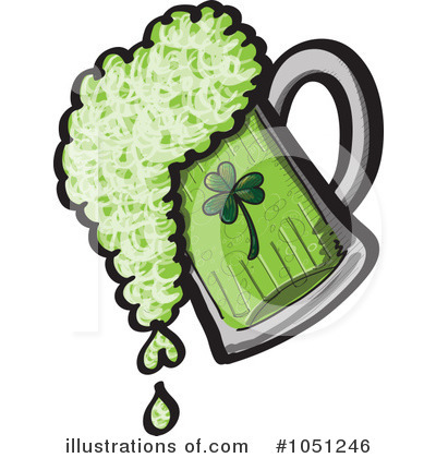 Royalty-Free (RF) St Patricks Day Clipart Illustration by Zooco - Stock Sample #1051246