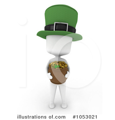 Royalty-Free (RF) St Patricks Day Clipart Illustration by BNP Design Studio - Stock Sample #1053021
