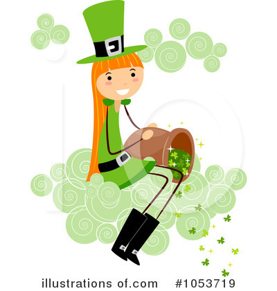 Royalty-Free (RF) St Patricks Day Clipart Illustration by BNP Design Studio - Stock Sample #1053719