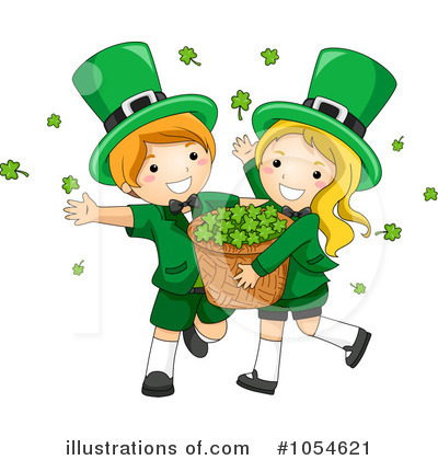 Royalty-Free (RF) St Patricks Day Clipart Illustration by BNP Design Studio - Stock Sample #1054621