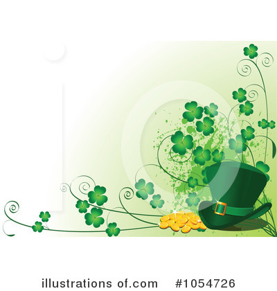 Royalty-Free (RF) St Patricks Day Clipart Illustration by Pushkin - Stock Sample #1054726