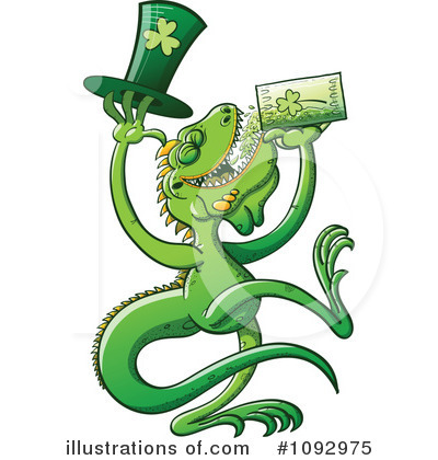 Royalty-Free (RF) St Patricks Day Clipart Illustration by Zooco - Stock Sample #1092975