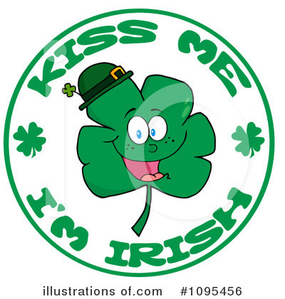 Royalty-Free (RF) St Patricks Day Clipart Illustration by Hit Toon - Stock Sample #1095456