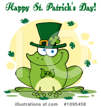 Royalty-Free (RF) St Patricks Day Clipart Illustration by Hit Toon - Stock Sample #1095458