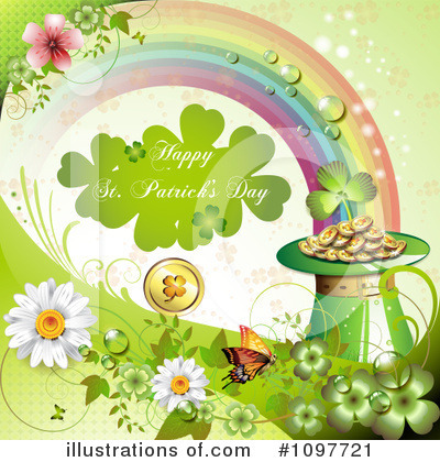 Royalty-Free (RF) St Patricks Day Clipart Illustration by merlinul - Stock Sample #1097721