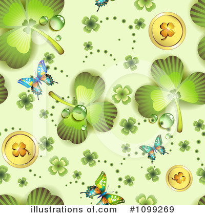 Royalty-Free (RF) St Patricks Day Clipart Illustration by merlinul - Stock Sample #1099269