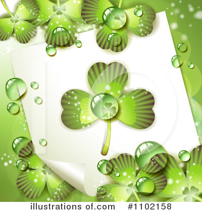 Royalty-Free (RF) St Patricks Day Clipart Illustration by merlinul - Stock Sample #1102158
