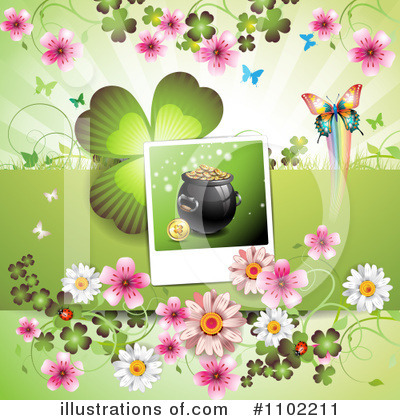 Pot Of Gold Clipart #1102211 by merlinul