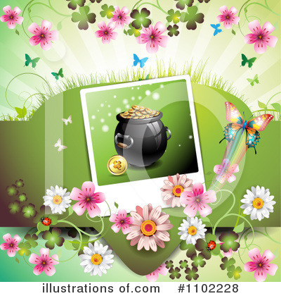 Royalty-Free (RF) St Patricks Day Clipart Illustration by merlinul - Stock Sample #1102228
