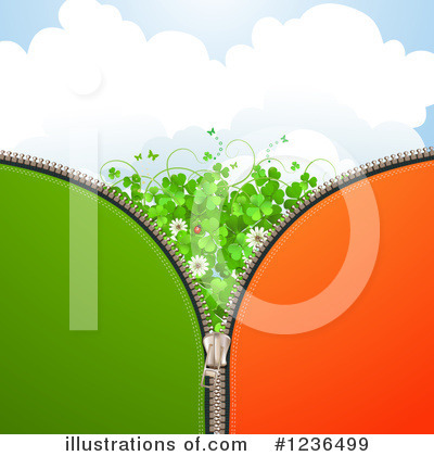 Royalty-Free (RF) St Patricks Day Clipart Illustration by merlinul - Stock Sample #1236499