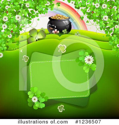 Royalty-Free (RF) St Patricks Day Clipart Illustration by merlinul - Stock Sample #1236507