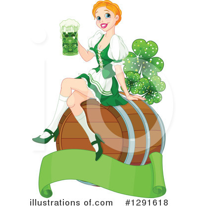 Shamrocks Clipart #1291618 by Pushkin