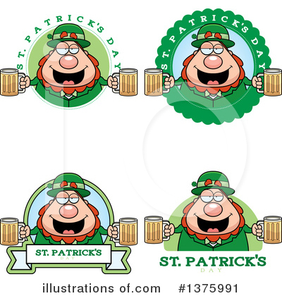 Royalty-Free (RF) St Patricks Day Clipart Illustration by Cory Thoman - Stock Sample #1375991