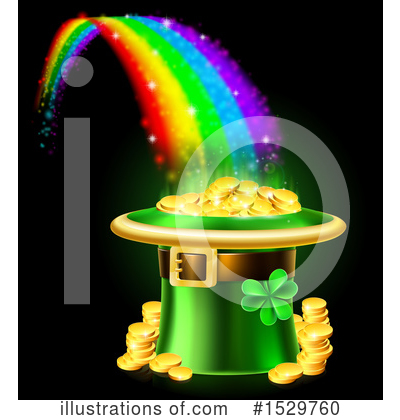 Leprechaun Hat Clipart #1529760 by AtStockIllustration