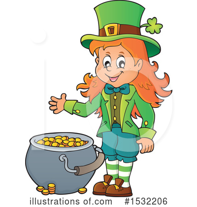 Leprechaun Clipart #1532206 by visekart