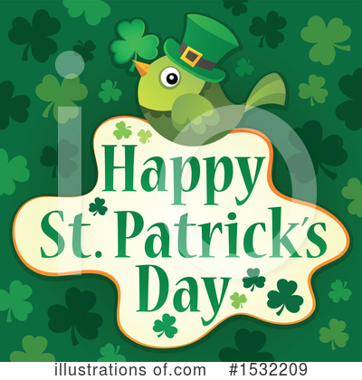 Royalty-Free (RF) St Patricks Day Clipart Illustration by visekart - Stock Sample #1532209