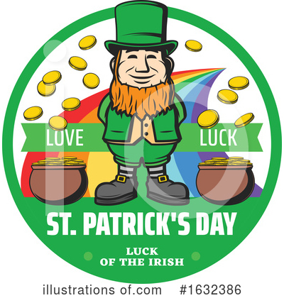 Royalty-Free (RF) St Patricks Day Clipart Illustration by Vector Tradition SM - Stock Sample #1632386