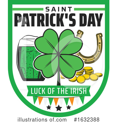Royalty-Free (RF) St Patricks Day Clipart Illustration by Vector Tradition SM - Stock Sample #1632388