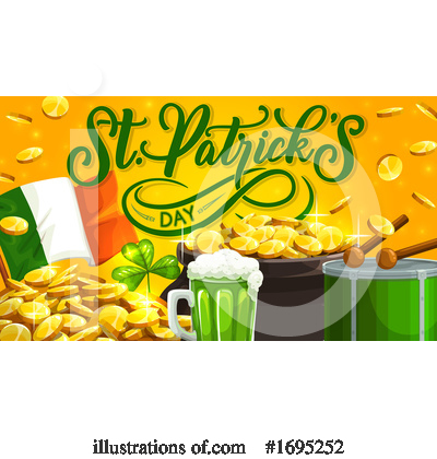 Royalty-Free (RF) St Patricks Day Clipart Illustration by Vector Tradition SM - Stock Sample #1695252