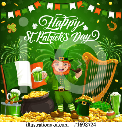 Royalty-Free (RF) St Patricks Day Clipart Illustration by Vector Tradition SM - Stock Sample #1698724
