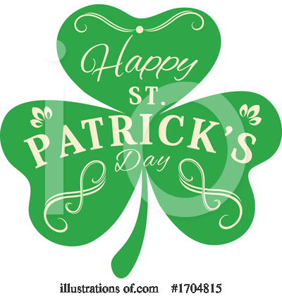 Shamrock Clipart #1704815 by Vector Tradition SM