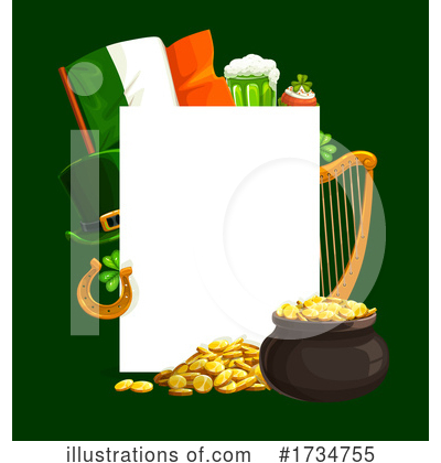 Royalty-Free (RF) St Patricks Day Clipart Illustration by Vector Tradition SM - Stock Sample #1734755