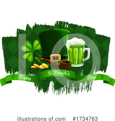 Royalty-Free (RF) St Patricks Day Clipart Illustration by Vector Tradition SM - Stock Sample #1734763