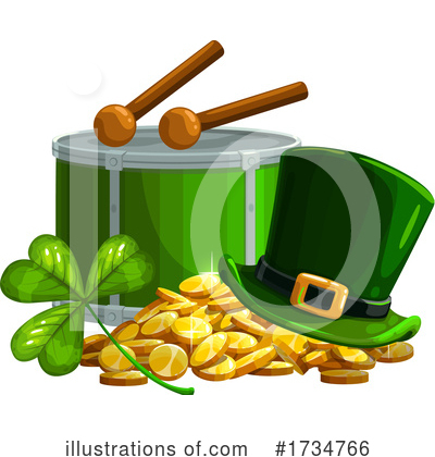 Royalty-Free (RF) St Patricks Day Clipart Illustration by Vector Tradition SM - Stock Sample #1734766