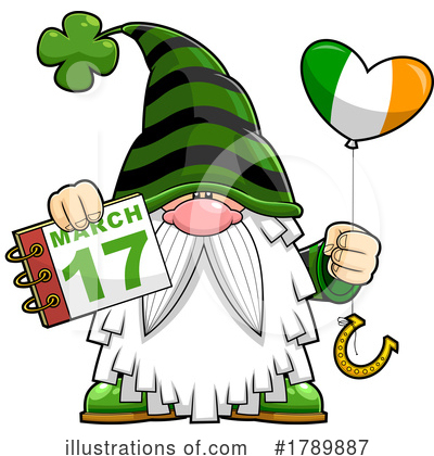 Royalty-Free (RF) St Patricks Day Clipart Illustration by Hit Toon - Stock Sample #1789887