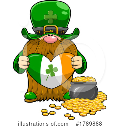 Royalty-Free (RF) St Patricks Day Clipart Illustration by Hit Toon - Stock Sample #1789888