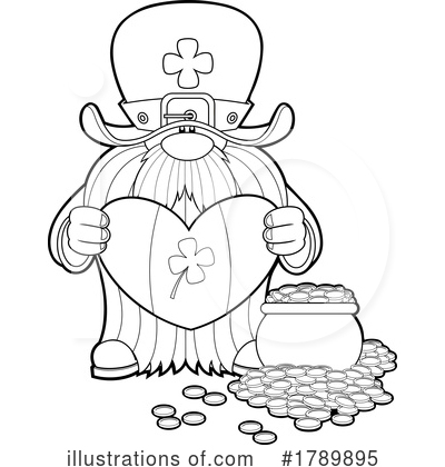 Royalty-Free (RF) St Patricks Day Clipart Illustration by Hit Toon - Stock Sample #1789895