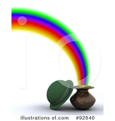 Royalty-Free (RF) St Patricks Day Clipart Illustration by KJ Pargeter - Stock Sample #92640