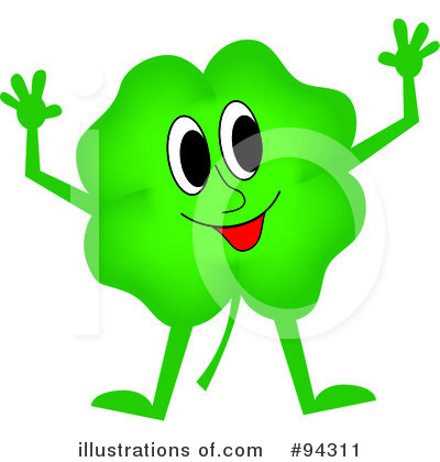 Royalty-Free (RF) St Patricks Day Clipart Illustration by Pams Clipart - Stock Sample #94311