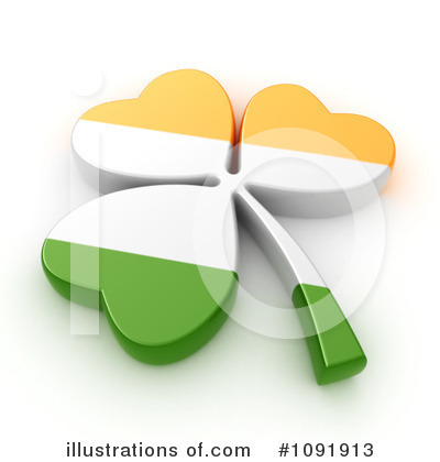 Irish Flag Clipart #1091913 by BNP Design Studio