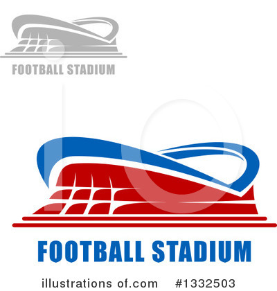 Royalty-Free (RF) Stadium Clipart Illustration by Vector Tradition SM - Stock Sample #1332503