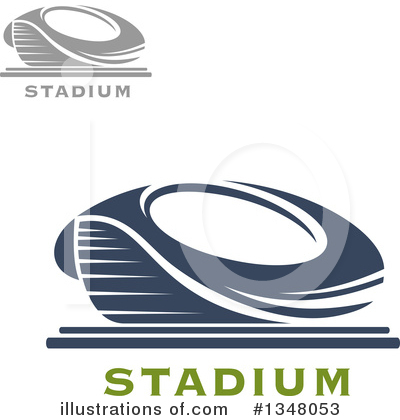 Royalty-Free (RF) Stadium Clipart Illustration by Vector Tradition SM - Stock Sample #1348053