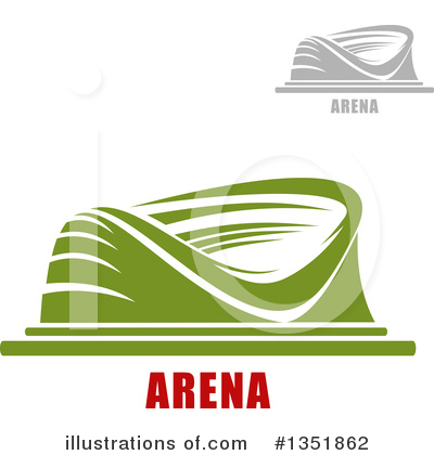 Royalty-Free (RF) Stadium Clipart Illustration by Vector Tradition SM - Stock Sample #1351862