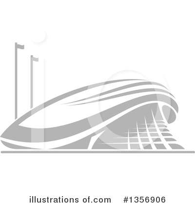 Royalty-Free (RF) Stadium Clipart Illustration by Vector Tradition SM - Stock Sample #1356906
