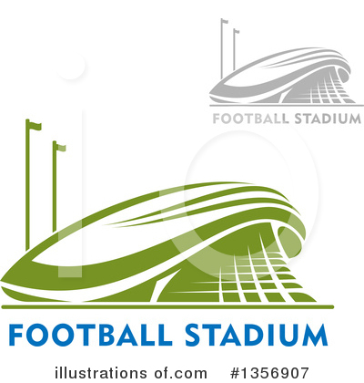 Royalty-Free (RF) Stadium Clipart Illustration by Vector Tradition SM - Stock Sample #1356907