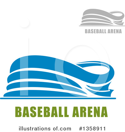 Royalty-Free (RF) Stadium Clipart Illustration by Vector Tradition SM - Stock Sample #1358911