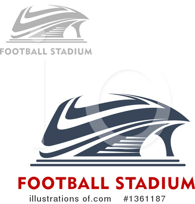 Royalty-Free (RF) Stadium Clipart Illustration by Vector Tradition SM - Stock Sample #1361187