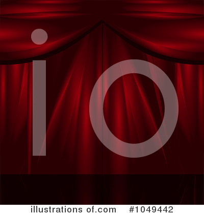 Theater Curtains Clipart #1049442 by elaineitalia