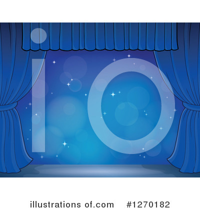 Curtains Clipart #1270182 by visekart