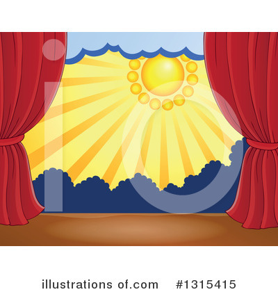 Royalty-Free (RF) Stage Clipart Illustration by visekart - Stock Sample #1315415