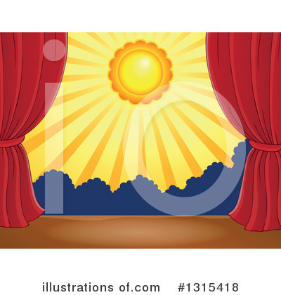 Royalty-Free (RF) Stage Clipart Illustration by visekart - Stock Sample #1315418