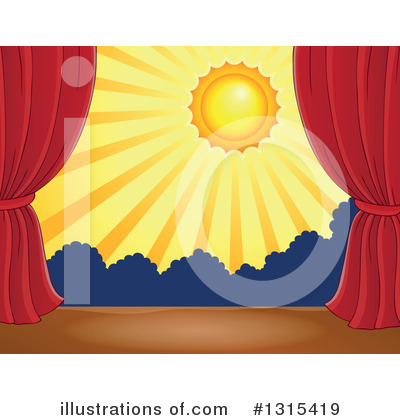 Royalty-Free (RF) Stage Clipart Illustration by visekart - Stock Sample #1315419
