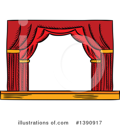 Royalty-Free (RF) Stage Clipart Illustration by Vector Tradition SM - Stock Sample #1390917